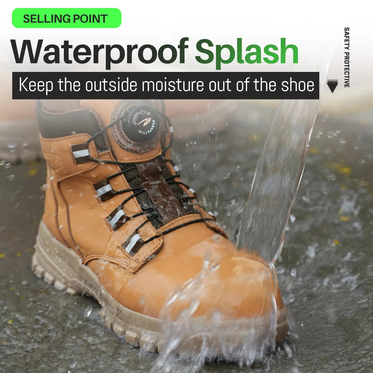 Botas de seguridad impermeables Para Hombre, Botas de trabajo indestructibles con punta de acero, zapatos de seguridad antigolpes y resistentes a puñaladas, Botas de motociclista Para Hombre