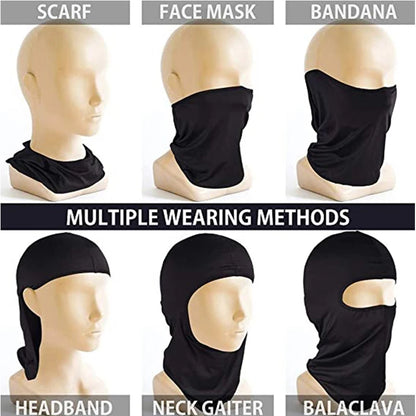 Máscaras faciales de ciclismo al aire libre para hombre y mujer, máscara de fase para bicicleta deportiva a prueba de viento, máscara facial completa transpirable, pasamontañas, sombrero, bufanda, gorra de viento