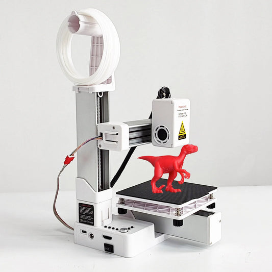 Nivel de entrada de impresora 3D EasyThreed compatible con filamento PLA TPU de 1,75 mm incluye adaptador de corriente.