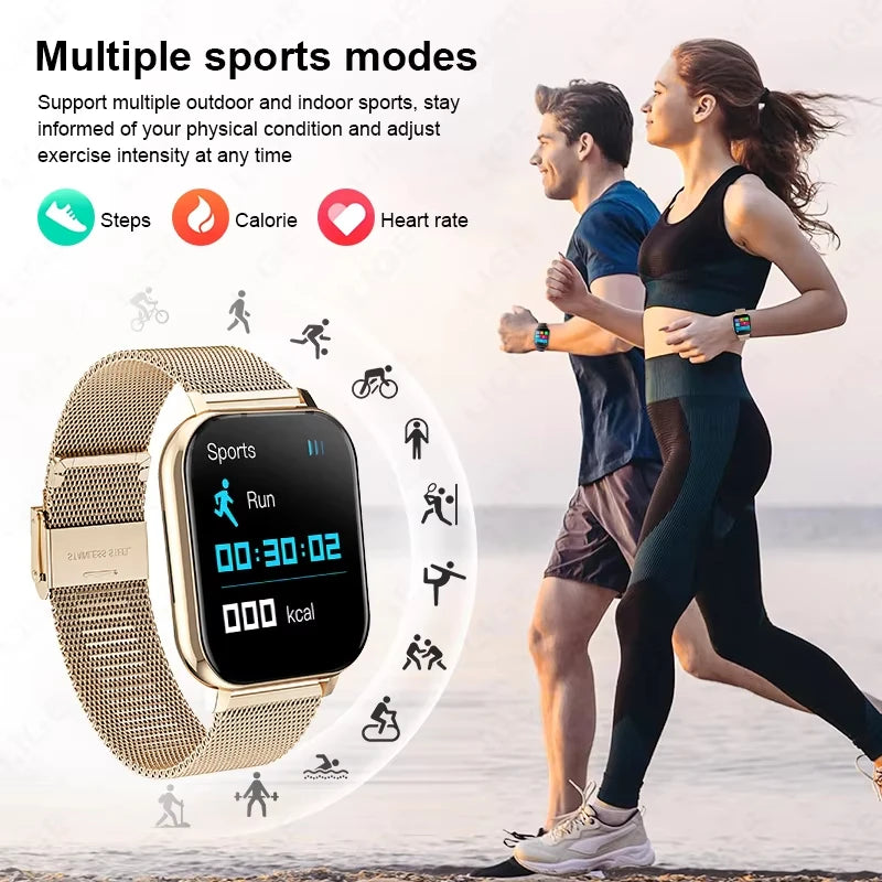 KESHUYOU 2025 reloj inteligente pantalla HD de 2,01 pulgadas respuesta hacer llamadas mensaje preservación modos deportivos DIY Dial pronóstico del tiempo hombres mujeres