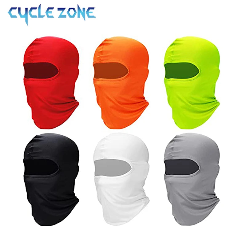 Máscaras faciales de ciclismo al aire libre para hombre y mujer, máscara de fase para bicicleta deportiva a prueba de viento, máscara facial completa transpirable, pasamontañas, sombrero, bufanda, gorra de viento