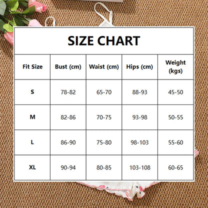 Conjunto de pijama y pantalones cortos con tirantes finos para mujer, ropa de dormir con estampado de corazón de cereza, ropa de dormir Sexy con lazo bonito, S-XL