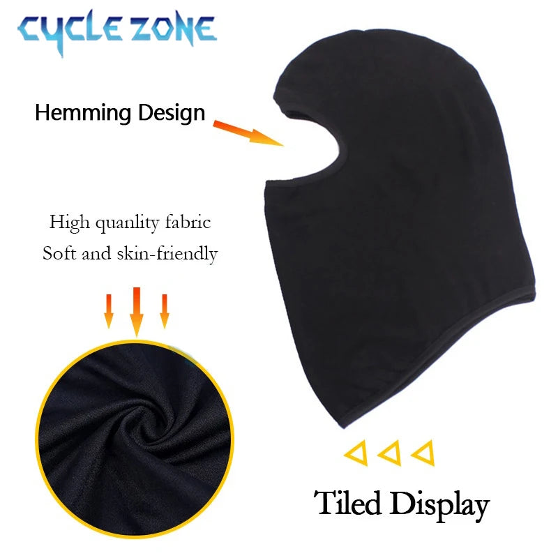 Máscaras faciales de ciclismo al aire libre para hombre y mujer, máscara de fase para bicicleta deportiva a prueba de viento, máscara facial completa transpirable, pasamontañas, sombrero, bufanda, gorra de viento