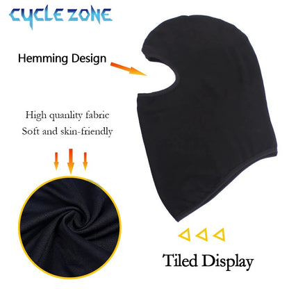 Máscaras faciales de ciclismo al aire libre para hombre y mujer, máscara de fase para bicicleta deportiva a prueba de viento, máscara facial completa transpirable, pasamontañas, sombrero, bufanda, gorra de viento
