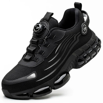 Botas de seguridad impermeables Para Hombre, Botas de trabajo indestructibles con punta de acero, zapatos de seguridad antigolpes y resistentes a puñaladas, Botas de motociclista Para Hombre